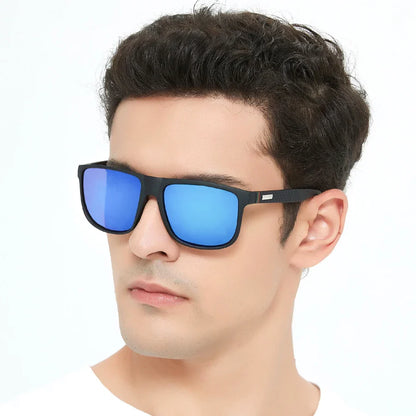 Colorful Striped Classic Sunglasses for Men & Women – UV400 Mirror Lens Driving & Travel