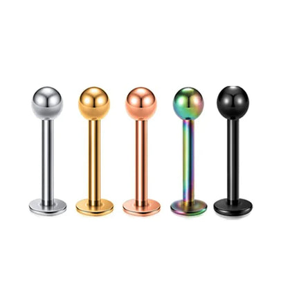 5pcs Tragus Stud Earring Set | Heart CZ Cartilage Piercing Jewelry