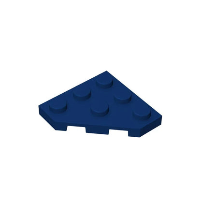 Gobricks GDS-556 Wedge Plate 3 x 3 Cut Corner | Compatible Building Block for DIY