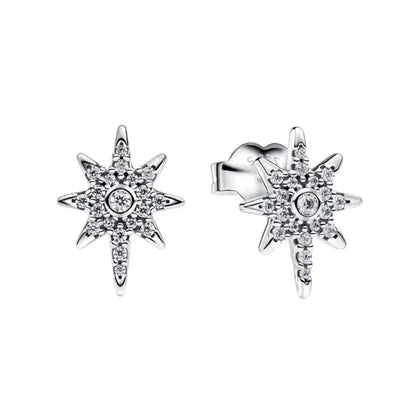925 Sterling Silver Butterfly Heart Necklace and Earrings Set | Fine Jewelry for Women
