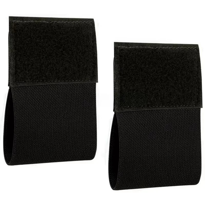 2pcs Elastic Tourniquet Holder with Hook & Loop | Tactical EDC Pouch for Vest, Belt, and Bag