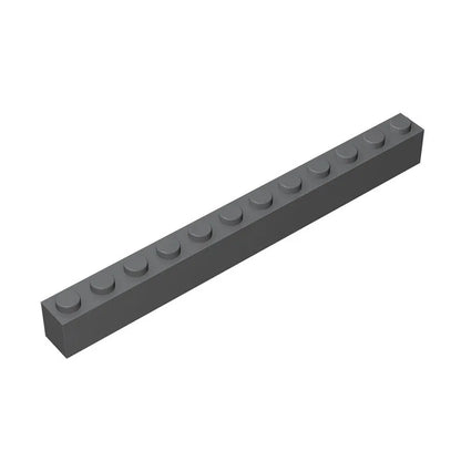 Gobricks GDS-538 Brick 1 x 12 | Compatible Building Block Pieces for DIY Construction