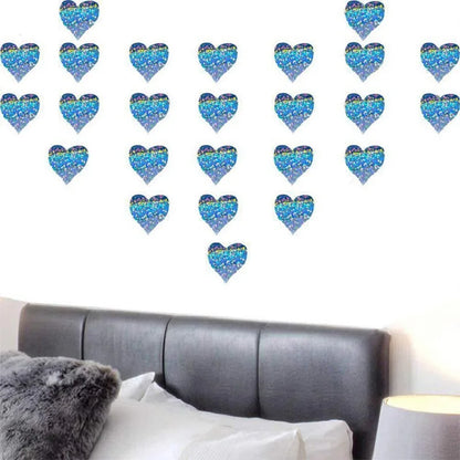 Heart Stickers and Star Stickers Roll | 100-500 Pieces Thank You Labels for Small Packaging