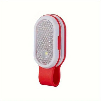 1pc Outdoor Portable LED Collar Clip Lamp | Hands-Free Mini Night Light for Running Camping Hiking