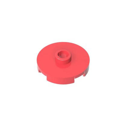 Gobricks GDS-1041 Tile Round 2x2 with Open Stud | Compatible Building Block for DIY Educational Kits