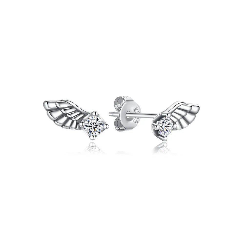 925 Sterling Silver Earrings | Women's Trendy Stud and Hoop Jewelry with Cubic Zirconia