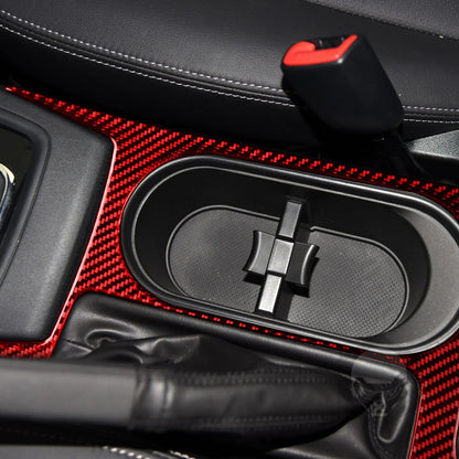 For Subaru Forester 2013 2014 2015 2016 2017 2018 Accessories Carbon Fiber Interior Central Control Gear Trim Sticker
