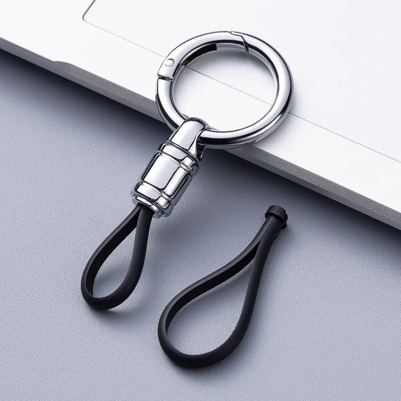 Heavy Duty Metal Keychain | Business Anti-Lost Key Ring