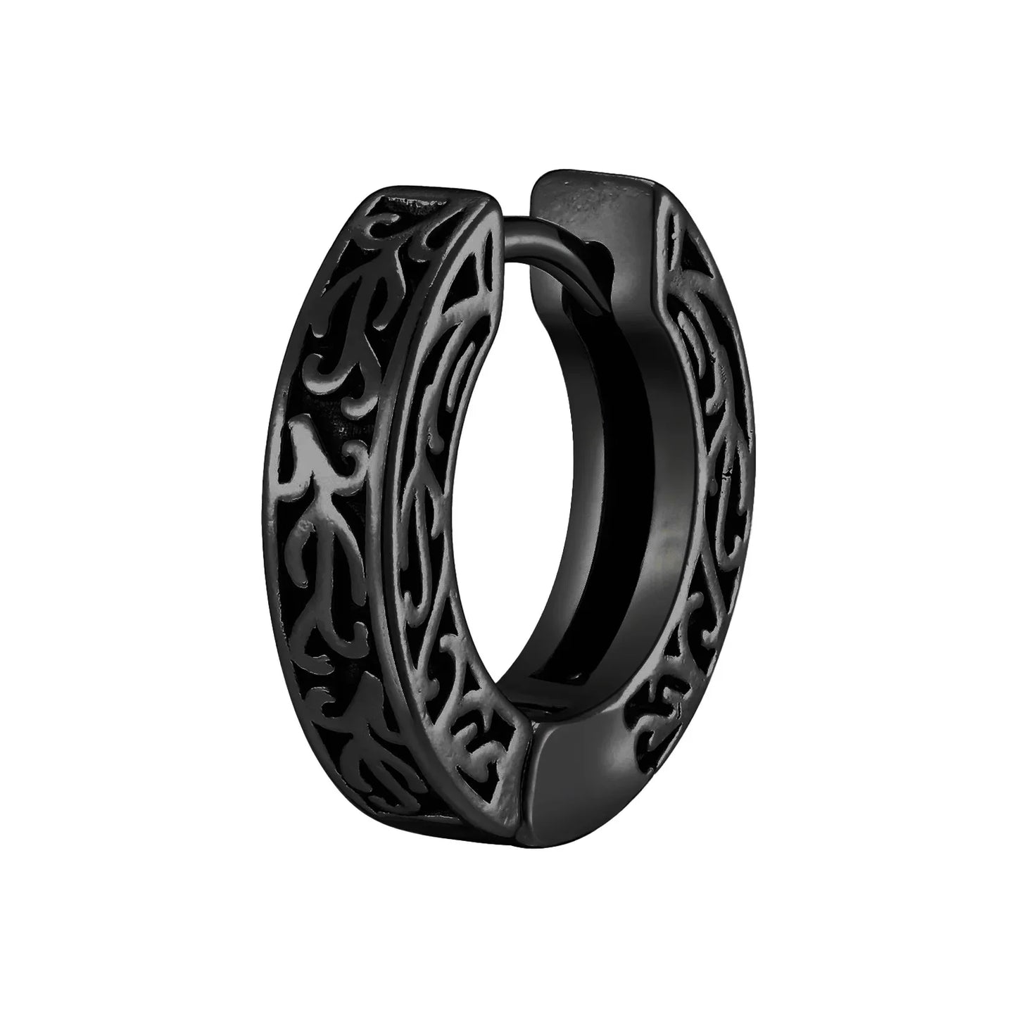Stainless Steel Small Hoop Earrings for Men | Hypoallergenic Huggies