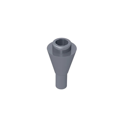 Gobricks GDS-1138 Cone 1 x 1 Inverted with Bar | Building Block for DIY Creations