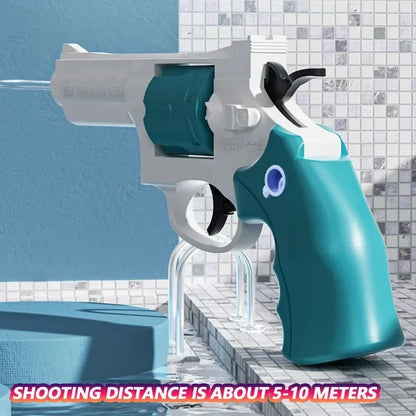 Revolver Water Gun Toys | Summer Outdoor Beach Pool Toy for Kids