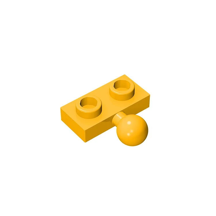 Plate, Modified 1 x 2 with Tow Ball on Side | Gobricks Building Block