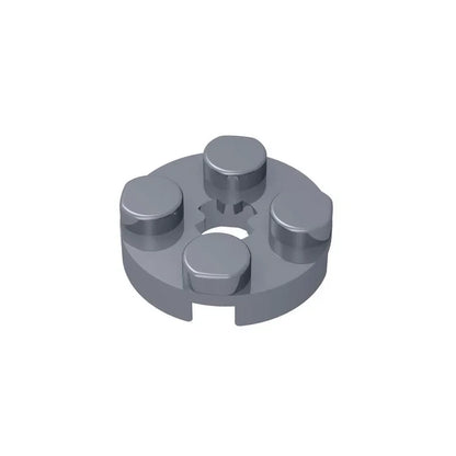 Gobricks GDS-609 PLATE 2X2 ROUND | Compatible Building Blocks for DIY Educational Models