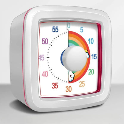 Children's Night Light Visible Learning Timer, 60-minute Countdown Kitchen Accessory Digital Timer for Home and School Supplies