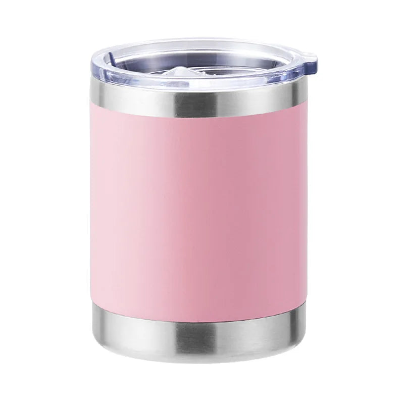 Double Wall Car Coffee Mug 10oz | Insulated Stainless Steel Thermos Flask