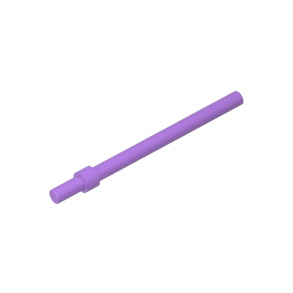 Gobricks GDS-905 Bar 6L with Stop Ring | Technical Building Block Piece Compatible with Lego 63965