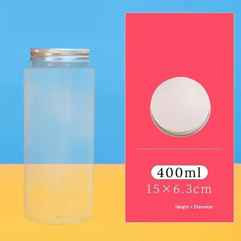 Plastic Disposable Square Bottle 500ML 650ML | Leakproof Juice, Milk Tea & Yogurt Container for Home and Commercial Use