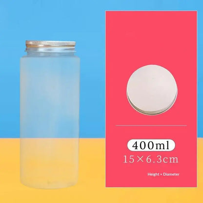 Plastic Disposable Square Bottle 500ML 650ML | Leakproof Juice, Milk Tea & Yogurt Container for Home and Commercial Use