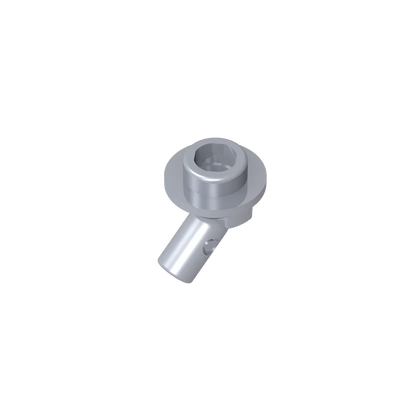Gobricks GDS-2192 Bar, Angled with Stud on End | Compatible with Lego 65578 Technical Building Block
