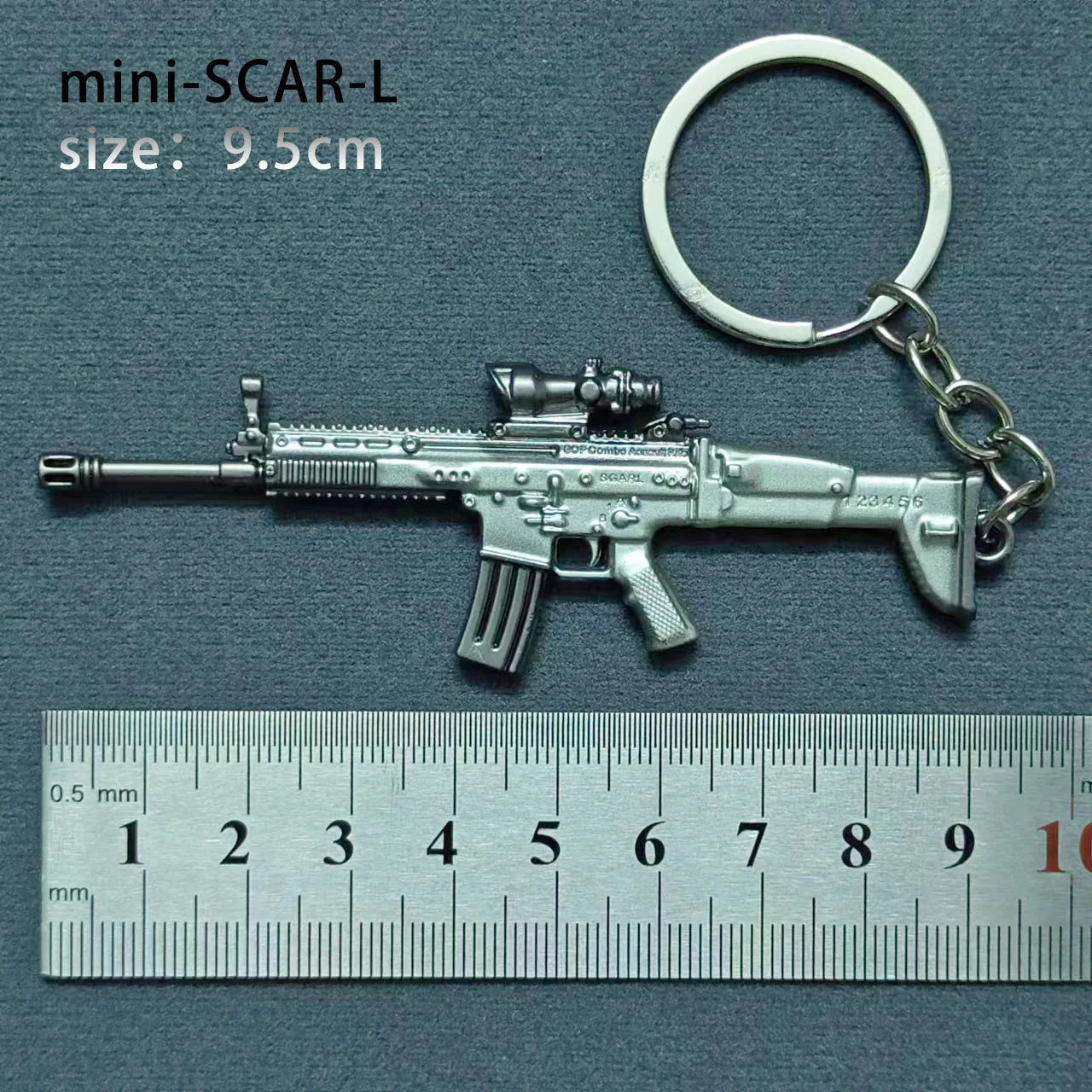 Mini Keychain Pendant 98k Alloy Gun Model | PUBG Battlefield Gift for Men