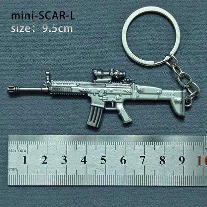 Mini Keychain Pendant 98k Alloy Gun Model | PUBG Battlefield Gift for Men