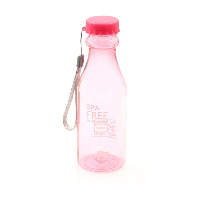 480ml Plastic Cute Yogurt Water Bottle | Yakult Shape Kawaii Milk Carton Shaker