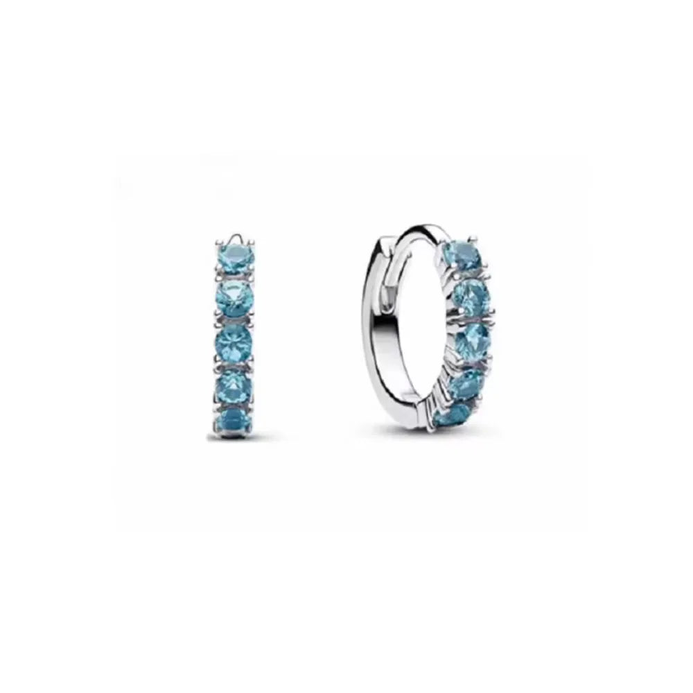 925 Sterling Silver Stud Earrings Set | Butterfly Snowflake Heart Moon Jewelry Gift