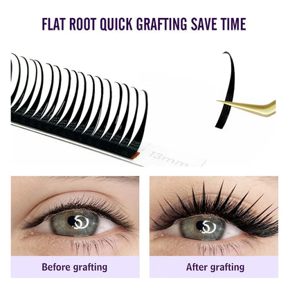 Wet Lashes Cosplay Eyelash Extensions | 0.07mm Mink Spikes Lashes