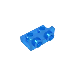 Gobricks GDS-643 Bracket 1 x 2 - 1 x 2 Inverted | Compatible Building Block for Lego 99780