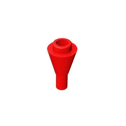 Gobricks GDS-1138 Cone 1 x 1 Inverted with Bar | Building Block for DIY Creations