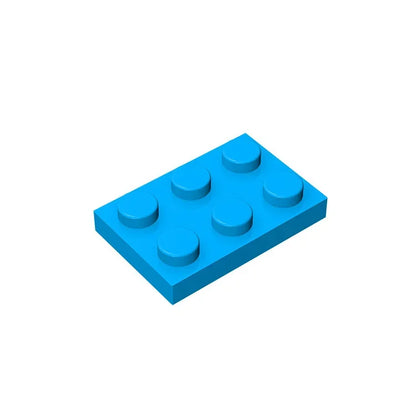 Gobricks GDS-510 Plate 2 x 3 | Compatible Building Block for DIY Projects
