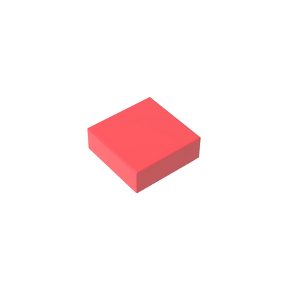 Gobricks GDS-613 Tile 1 x 1 | Compatible Building Block for DIY
