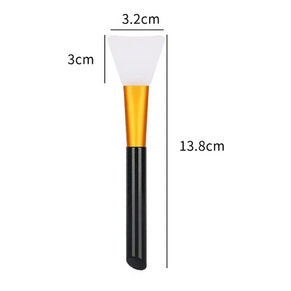 Silicone Facial Mask Brush Set | Mild and Soft Applicator for All Skin Types