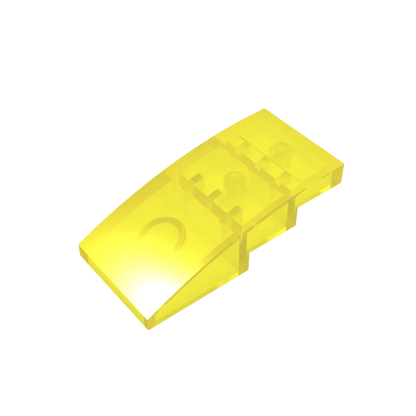 Slope, Curved 4 x 2 Building Block (Gobricks GDS-660) | Compatible with Lego 93606 Parts for DIY