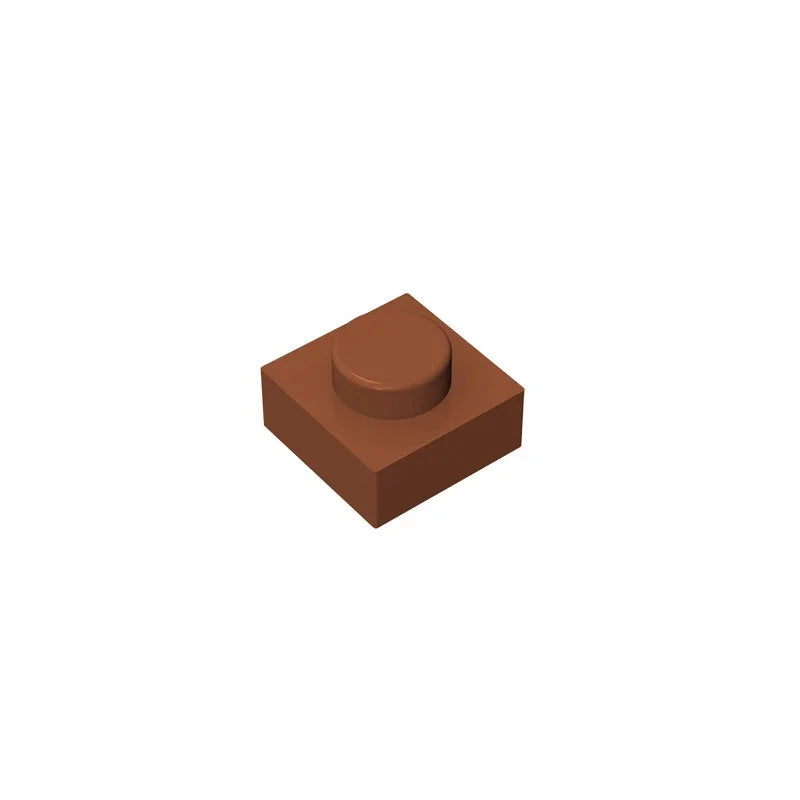Gobricks GDS-501 Plate 1 x 1 | Compatible Building Block for Creative Builds