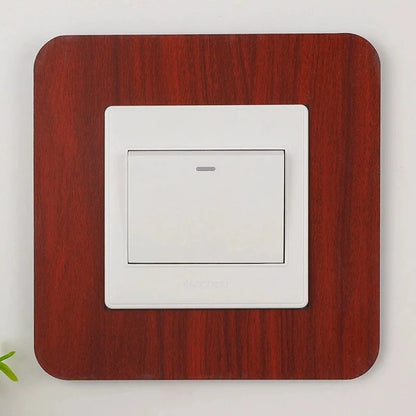 1pc Simple Anti-Dirty Switch Protective Cover | Non-Adhesive Dustproof Outlet Wall Sticker