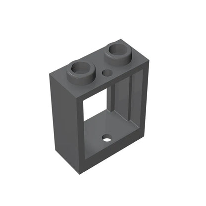 Gobricks GDS-783 Frame 1x2x2 Window | Compatible Building Block for DIY Projects