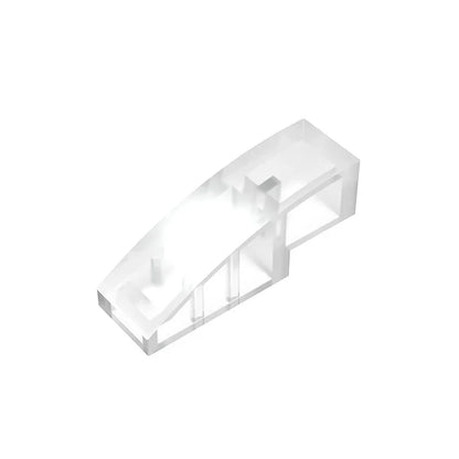 Gobricks GDS-657 Slope, Curved 3 x 1 | Compatible Building Block for Creative Construction