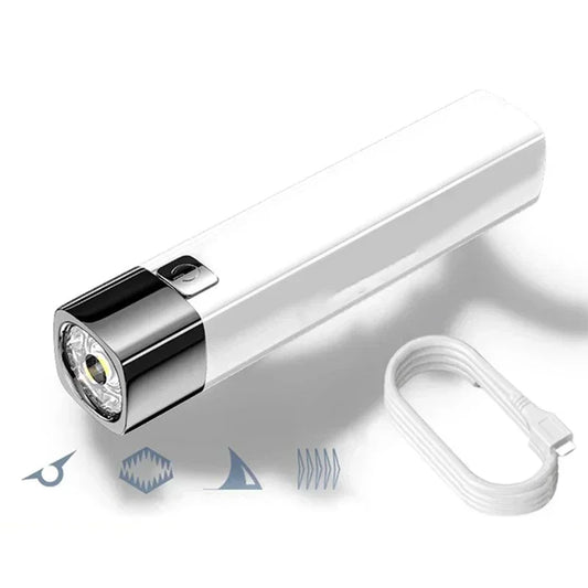 Mini Outdoor Lighting Power Bank Flashlight | 2-in-1 Ultra Bright G3 Tactical LED Flashlight with USB Charging