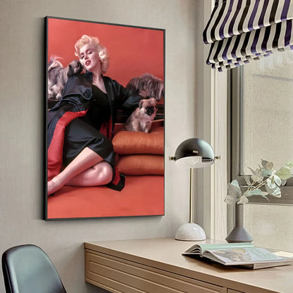 M-Marilyn Monroe  Poster HD Posters Home Room Bar Cafe Decor Art Wall Painting Picture