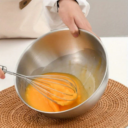 Multi Functional Stainless Steel Vegetable Bowl, Egg Mixing Bowl, Drain Basket, Soup Basin, Kitchen Cooking And Storage Tool