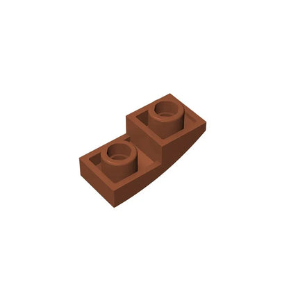Gobricks GDS-795 Slope, Curved 2 x 1 Inverted | Compatible Building Block for DIY Projects
