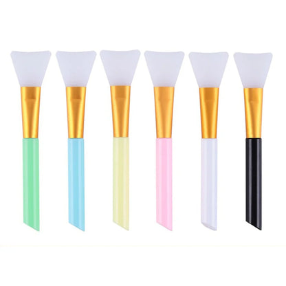 Silicone Facial Mask Brush Set | Mild and Soft Applicator for All Skin Types