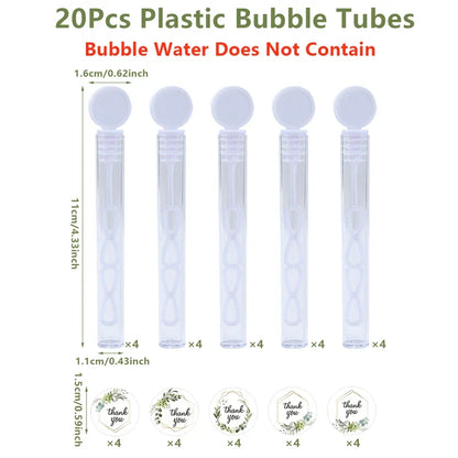 Wedding Party Bubble Soap Bottles Happy Wedding Party Decoration for Kids Thank you Bubble Soap Bottle Wedding Party Supplies
