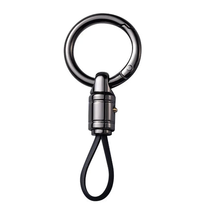 Heavy Duty Metal Keychain | Business Anti-Lost Key Ring