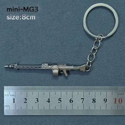 Mini Keychain Pendant 98k Alloy Gun Model | PUBG Battlefield Gift for Men