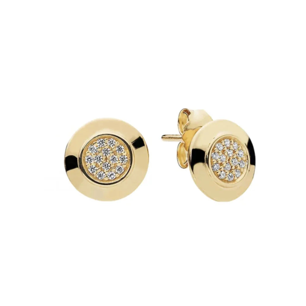 925 Sterling Silver Snowflake Heart Earrings | Fine Stud Earrings for Women