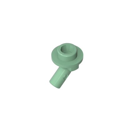 Gobricks GDS-2192 Bar, Angled with Stud on End | Compatible with Lego 65578 Technical Building Block