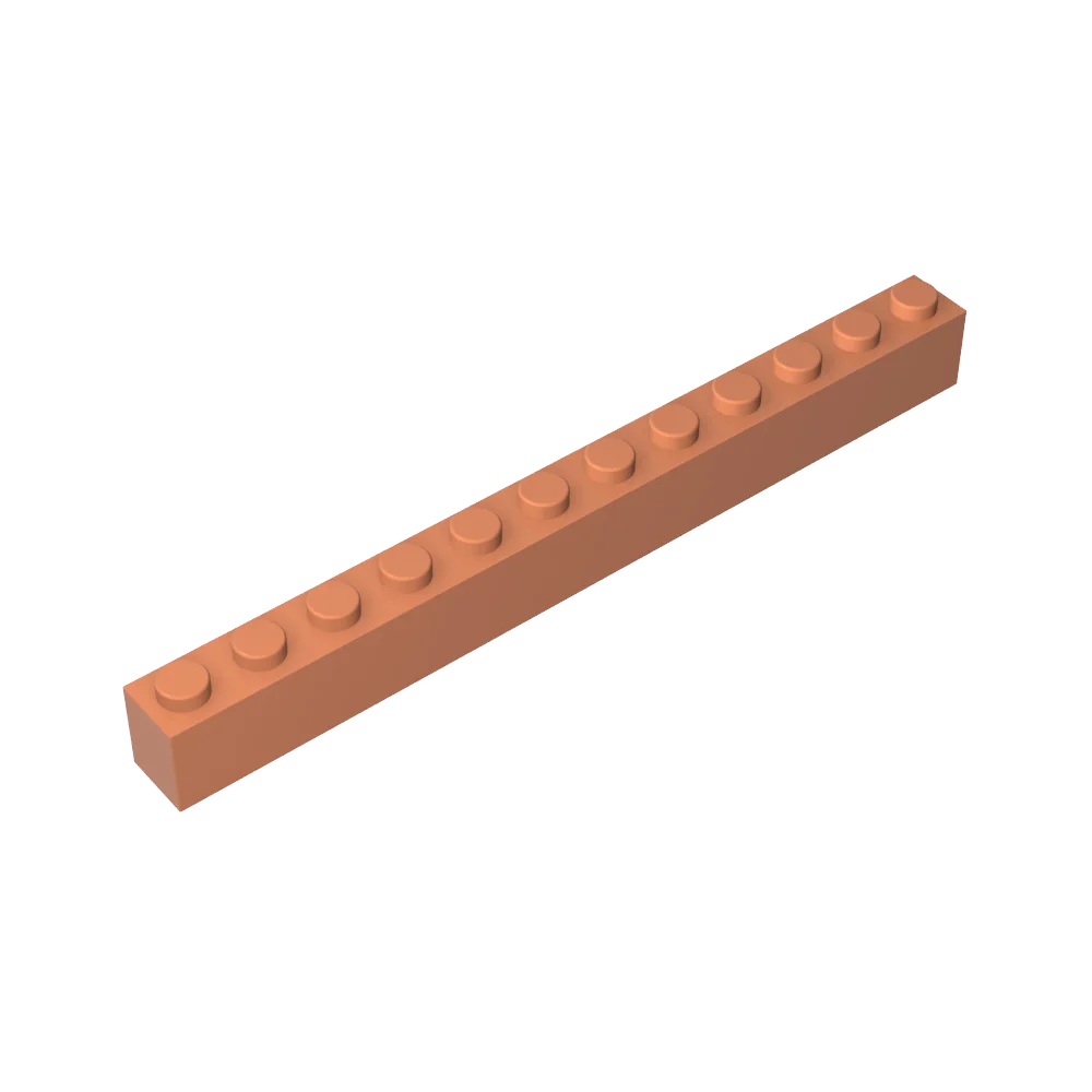 Gobricks GDS-538 Brick 1 x 12 | Compatible Building Block Pieces for DIY Construction