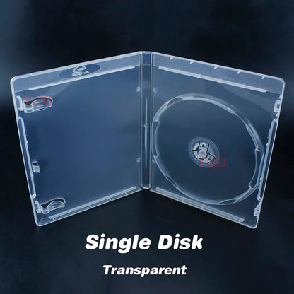 2Pcs Transparent CD DVD Disc Storage Case for PS5 PS4 Game Disk Holder | Protective Box Cover